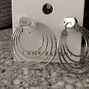 Lane Bryant triple hoop earrings